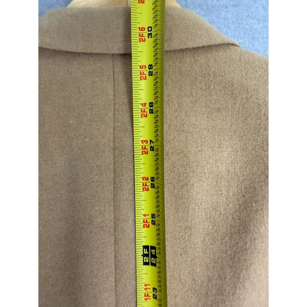 Vintage 60s Wallachs 100% Camel Hair Sport Coat Blazer Tan 42L Bespoke Mens